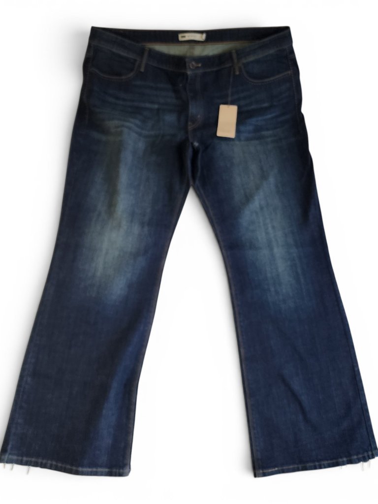 Levis 590 Bootcut Jeans Womens 24w Dark Wash Relaxed Fit Denim